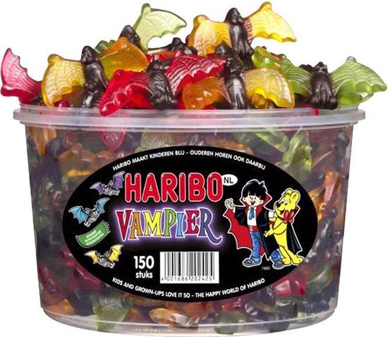 HARIBO - Vampire 150 stuks