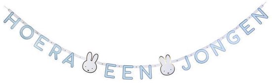 Haza Original Letterslinger Nijntje O'tje Kadootje Jongen - Blauw