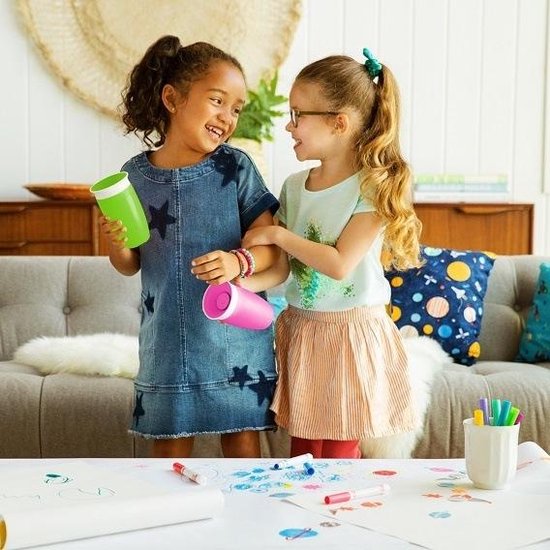 Munchkin Antilekbeker Miracle Sippy Cup Green 296ml - Groen