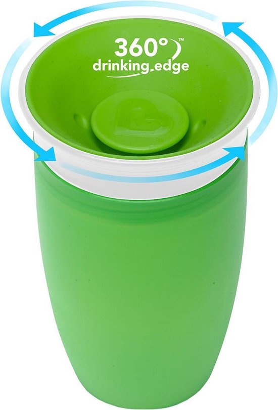 Munchkin Antilekbeker Miracle Sippy Cup Green 296ml - Verde