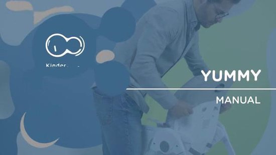 Kinderkraft Kinderstoel Yummy Pink - Roze