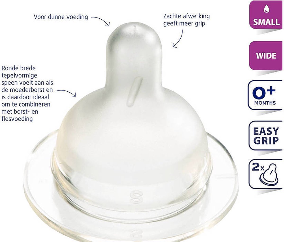 Difrax speen 675 Soft Breed Small 2 st.