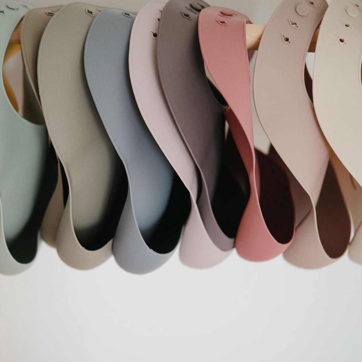 Mushie Slabber Siliconen Cambridge Blue