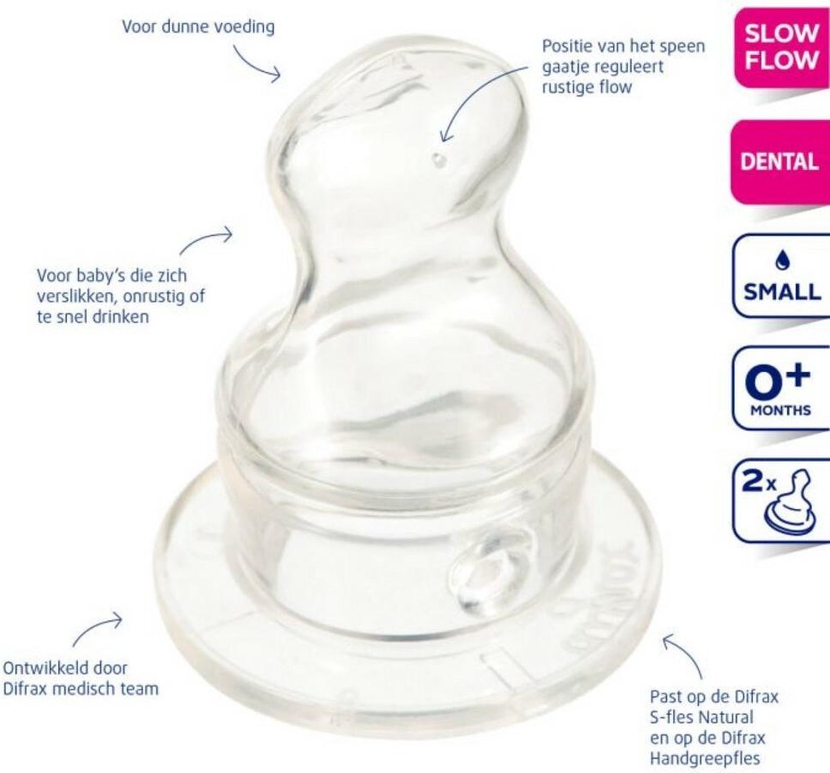 Difrax Speen 694 Plat 2 ST. Small