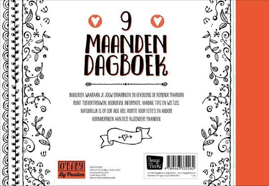 Image Books Mijn 9 Maandenboek O'Baby Pauline Oud