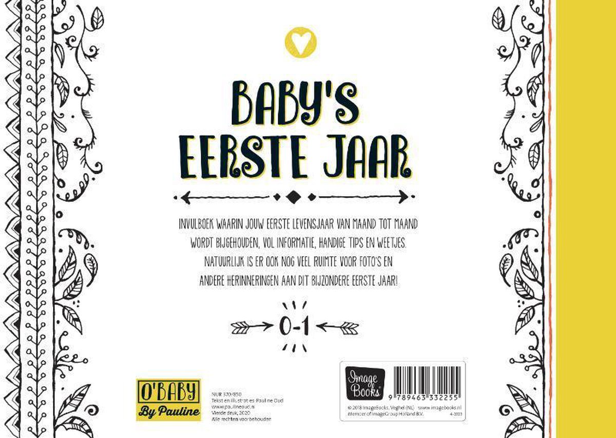 Image Books Baby's Eerste Jaar O'Baby Pauline Oud