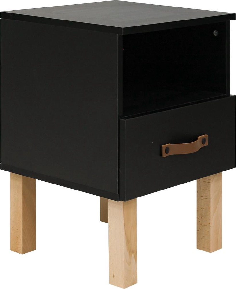 Bopita Nachtkastje Floris - Zwart