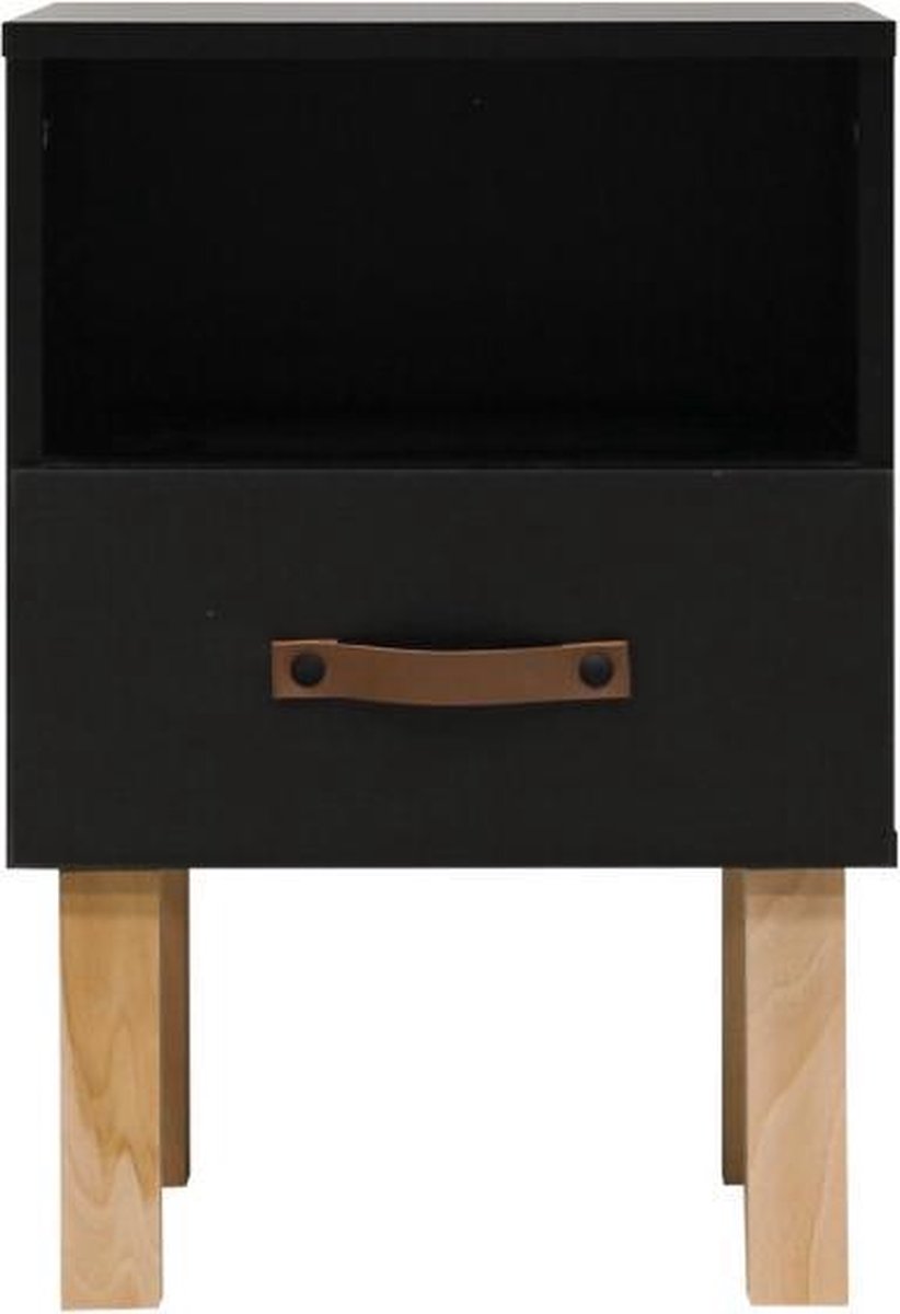 Bopita Nachtkastje Floris - Zwart