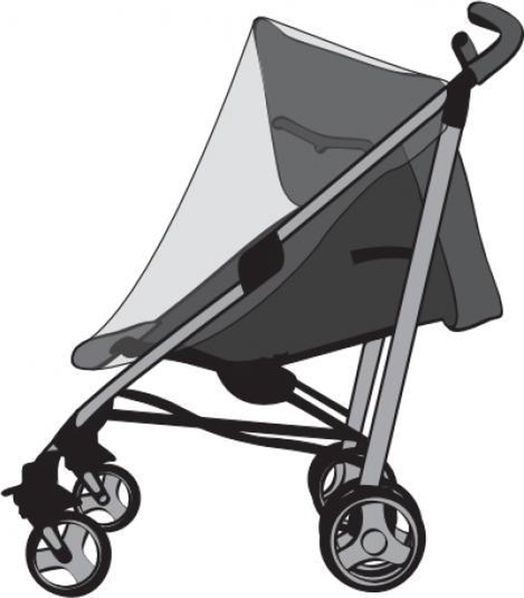 Titanium Baby Baby Regenhoes Buggy Universeel - Titanium