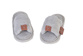 BamBam Slipper Organic Grey