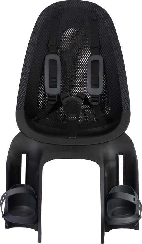 Qibbel Achterzitje Air Bagagedrager Black - Zwart