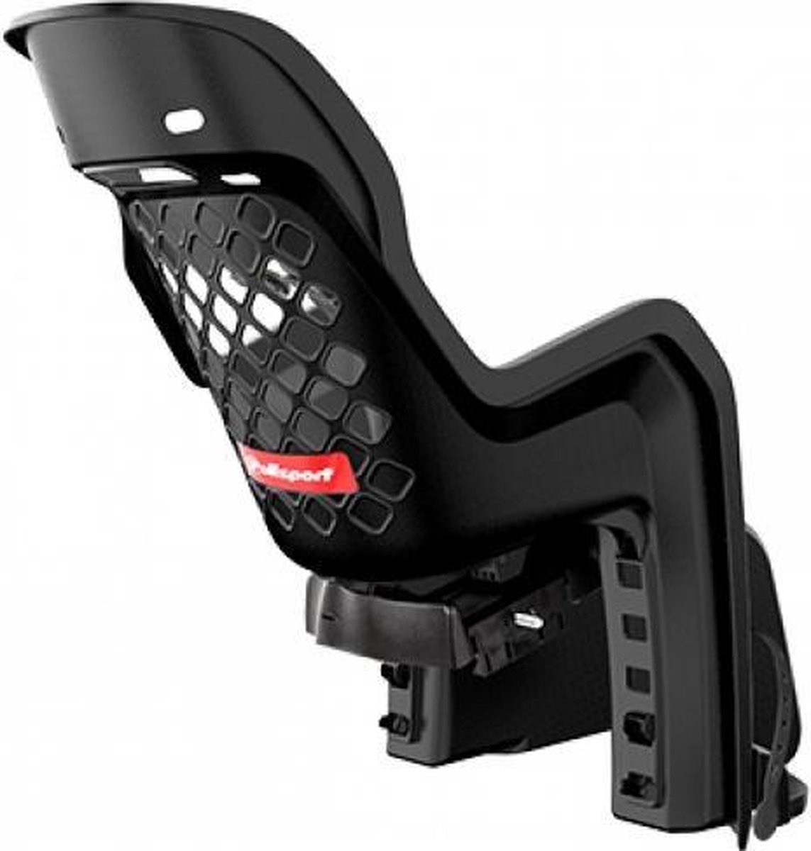 Polisport Achterzitje Joy CFS Drager zwart/ - Grijs