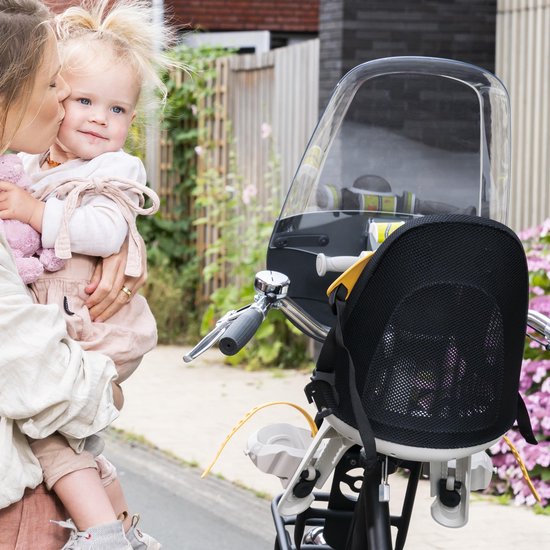 Qibbel Air Voorzitje Denim Blue - Blauw