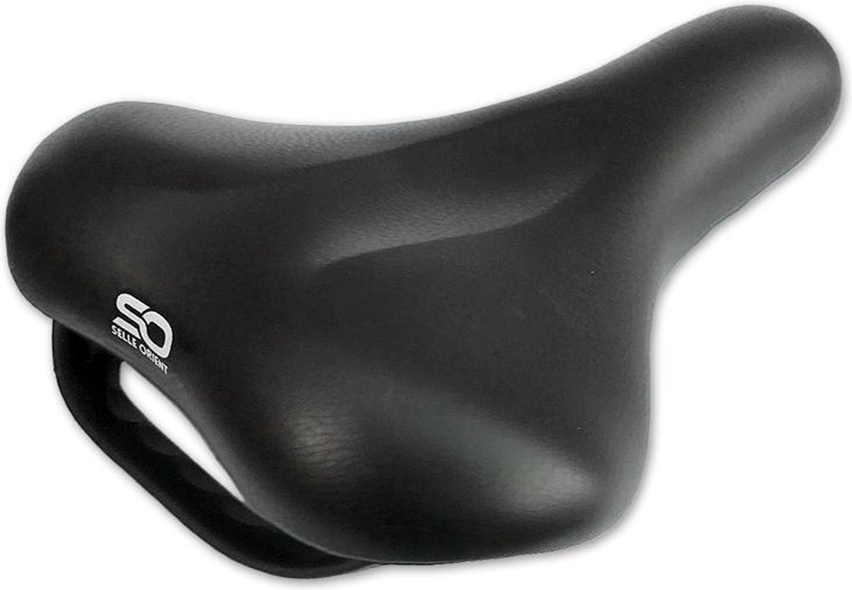 Selle Orient Fietszadel E-Comfort - Zwart