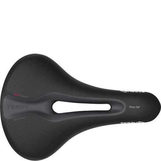 Terry Fietszadel Fisio Gel Dames - Zwart
