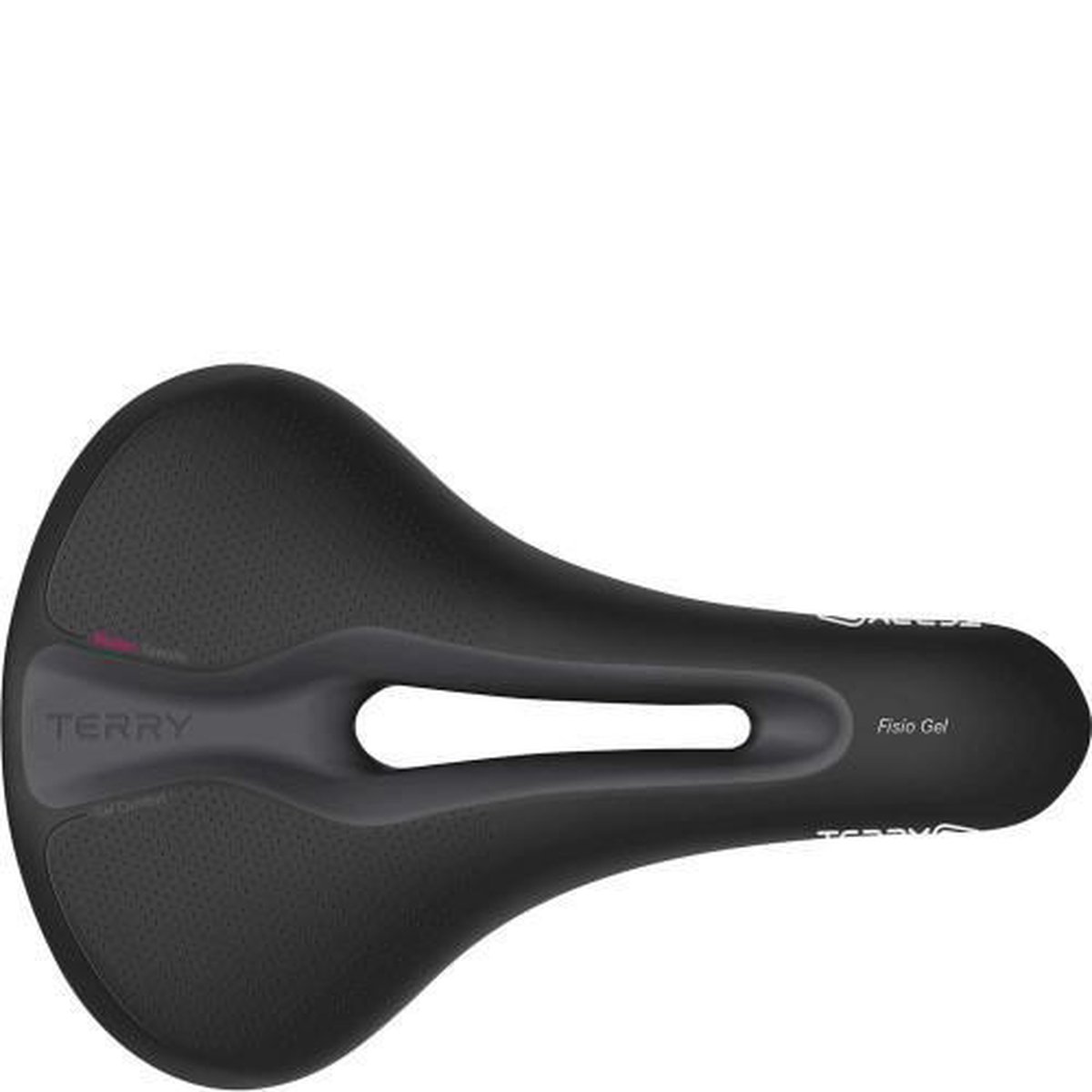 Terry Fietszadel Fisio Gel Dames - Zwart