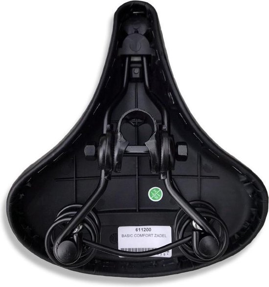 Selle Orient Fietszadel Basic Comfort - Zwart