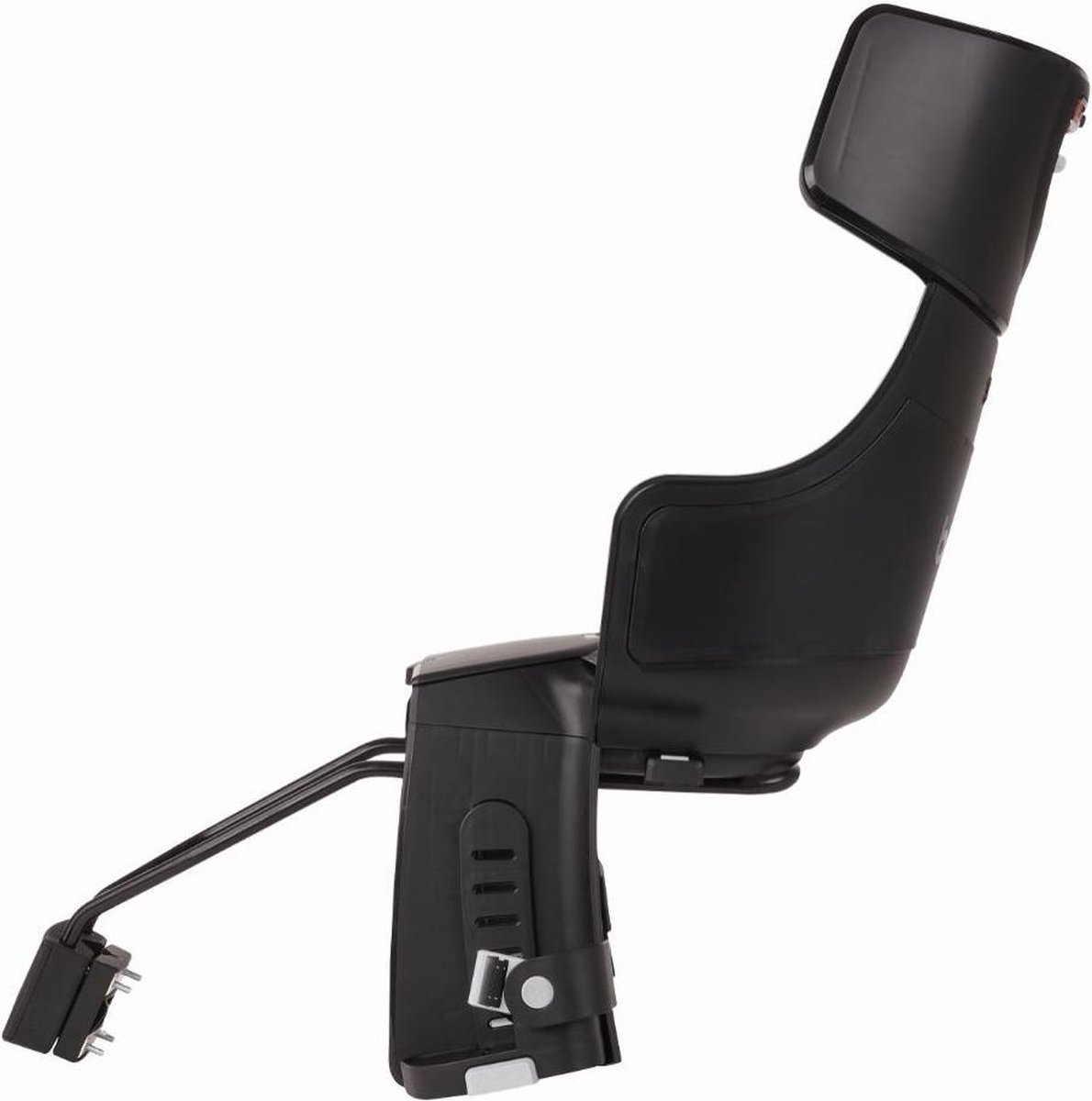 Bobike Exclusive Tour Plus - Urban Black - 1P bevestiging frame - Zwart