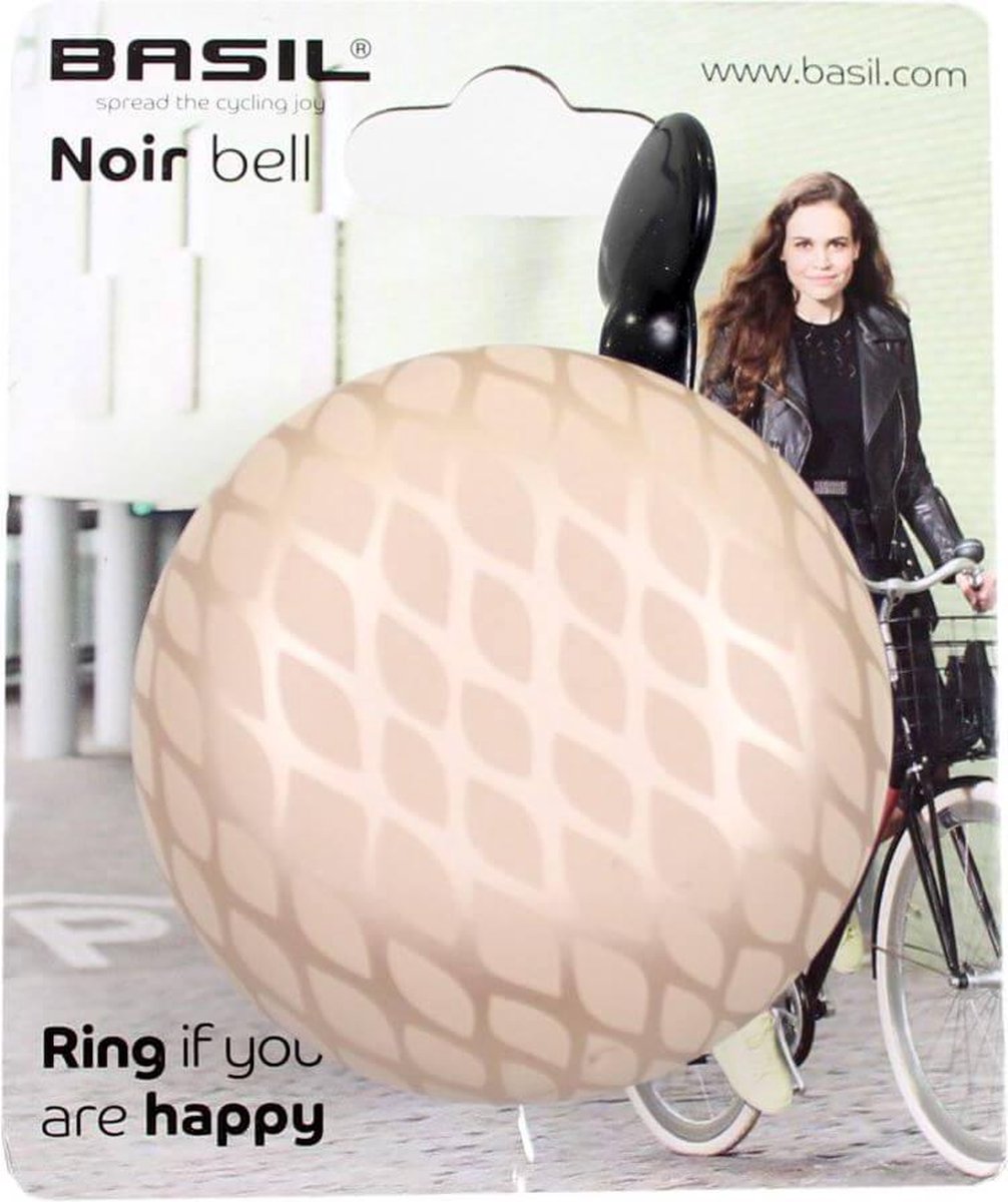 Basil Noir Big Bell fietsbel 60 milimeter - - Roze