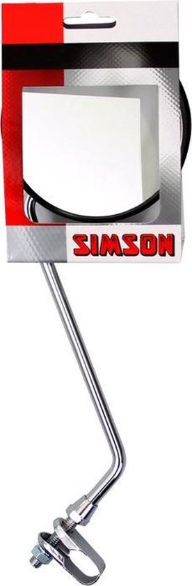 Simson Spiegel Groot - Zwart