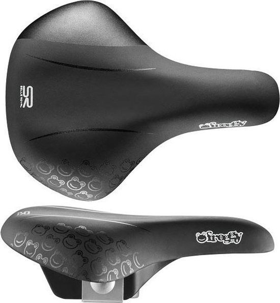 Selle Royal Zadel 1702 Junior Froggy - Zwart