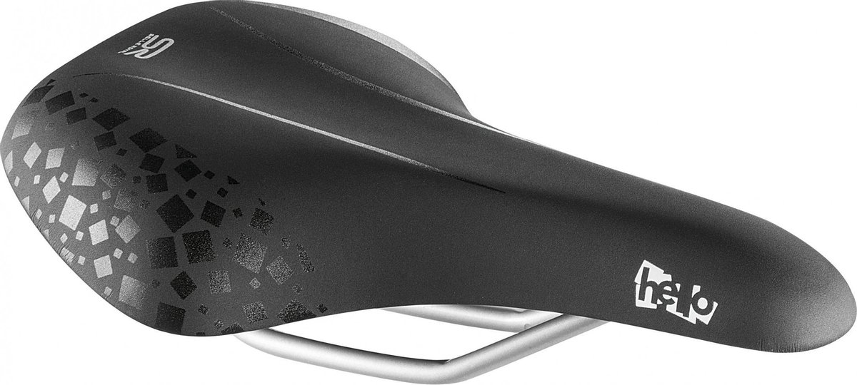 Selle Royal Zadel 1704 Junior Hello - Zwart