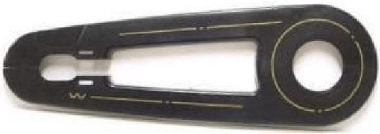 AXA Voorzet Kettingkast VS 26-28" - - Zwart