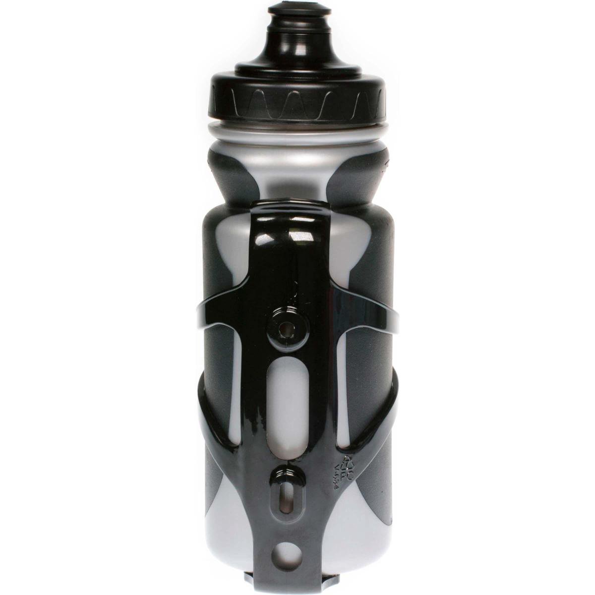 Simson Bidonhouder ''basic'' - glans - Zwart