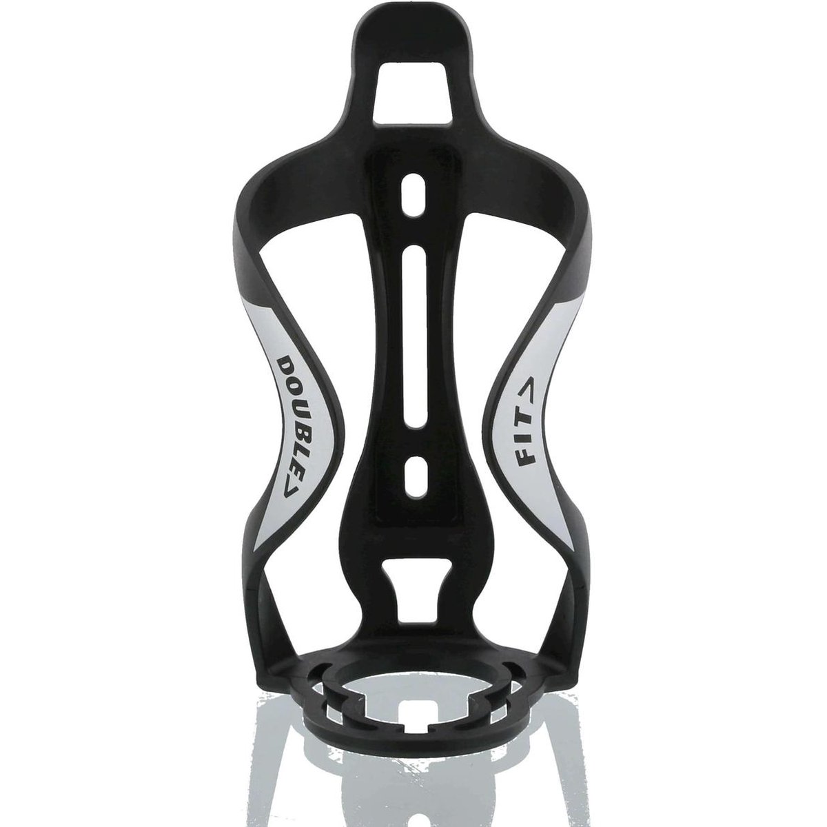 Simson Double Fit Fles- en Bidonhouder - mat - Zwart