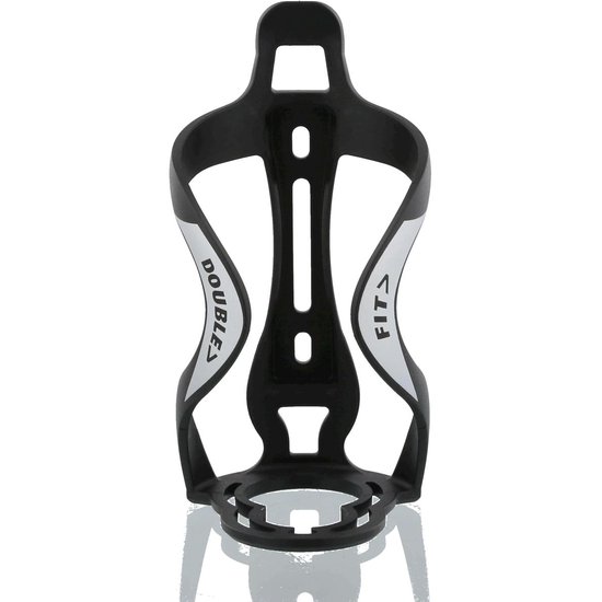 Simson Double Fit Fles- en Bidonhouder - mat - Zwart