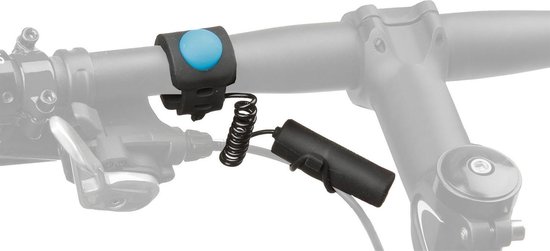 M-wave Fietsbel Elektronisch - Zwart