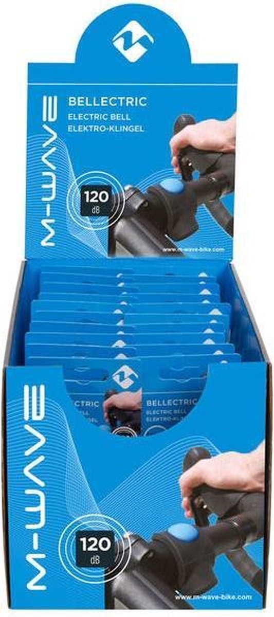 M-wave Fietsbel Elektronisch - Zwart