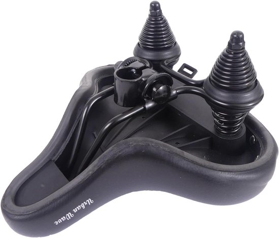 Edge Fietszadel Urban XL Wave - - Zwart