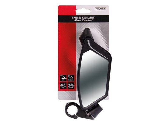 Simson Spiegel Excellent - Zwart