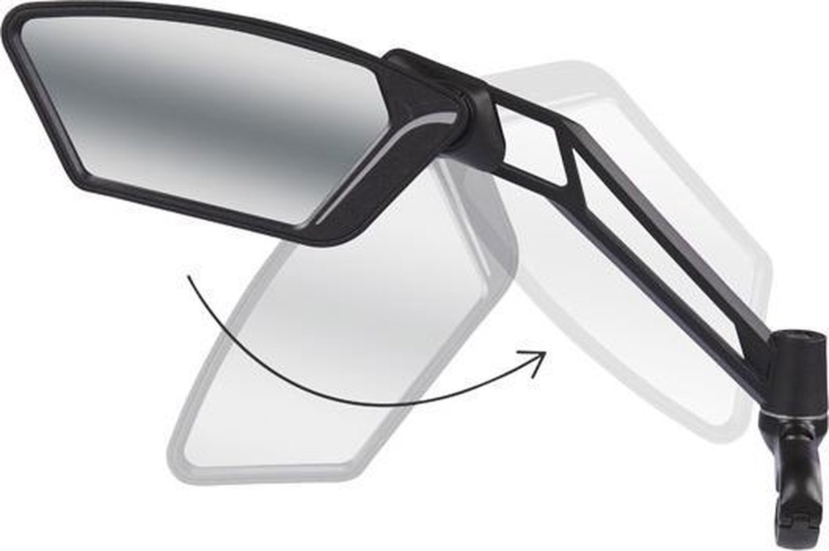 Simson Spiegel Excellent - Zwart