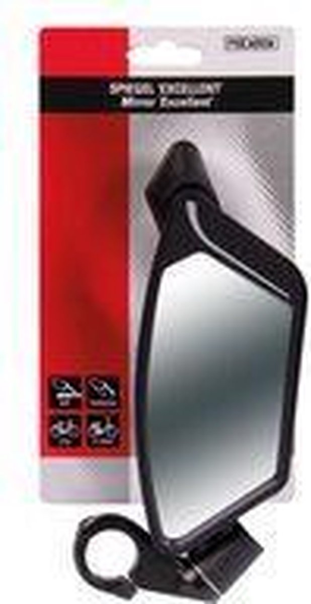 Simson Spiegel Excellent - Zwart