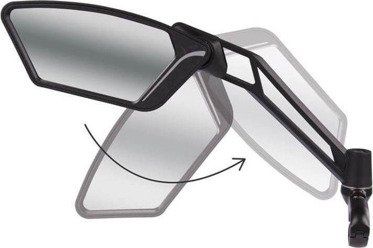 Simson Spiegel Excellent - Zwart