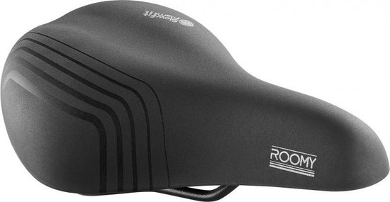 Selle Royal Zadel Roomy Moderate D Dames - Zwart