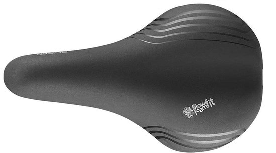 Selle Royal Zadel Roomy Moderate D Dames - Zwart