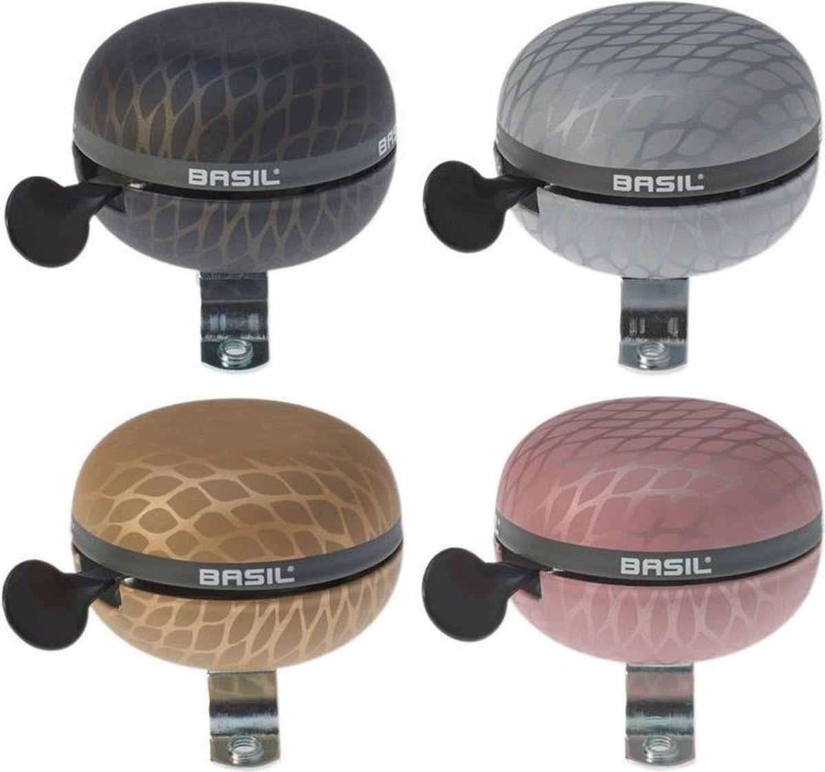 Basil Noir Big Bell fietsbel 60 milimeter - - Goud