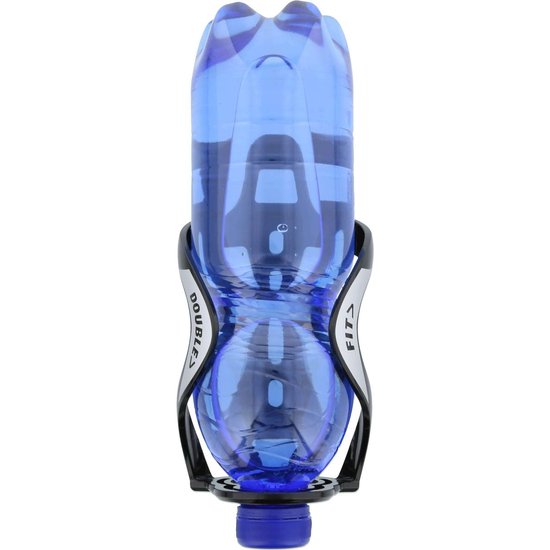 Simson Double Fit Fles- en Bidonhouder glans - Zwart