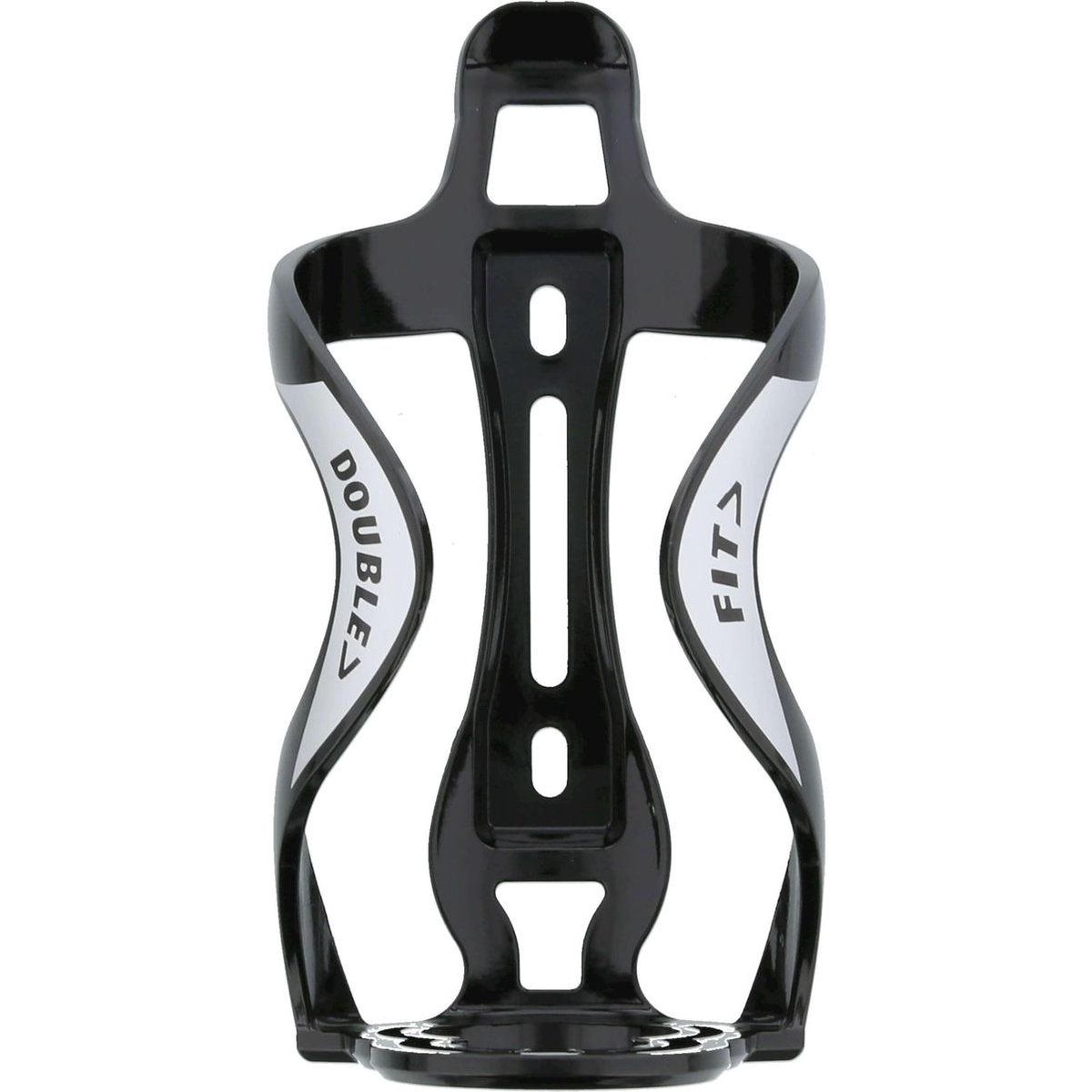 Simson Double Fit Fles- en Bidonhouder glans - Zwart