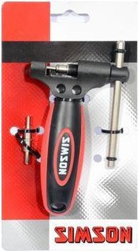 Simson Kettingpons De Luxe - Rood