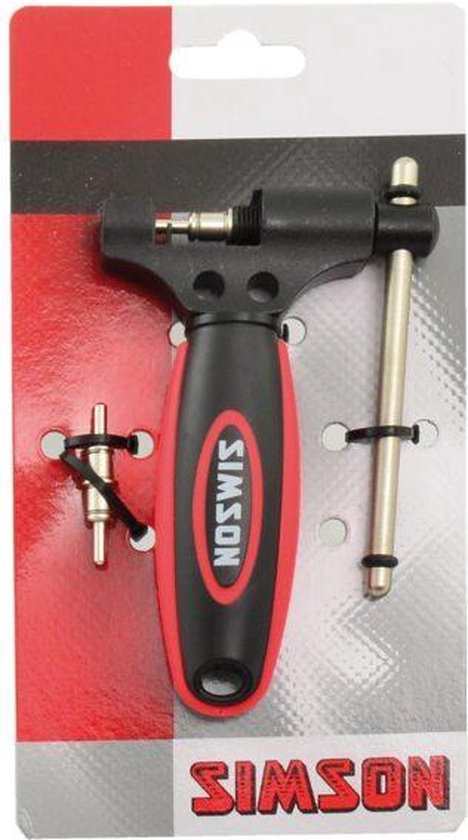 Simson Kettingpons De Luxe - Rood