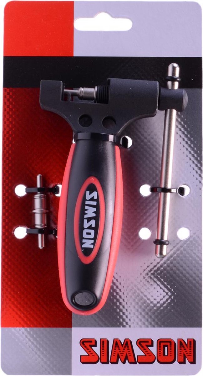 Simson Kettingpons De Luxe - Rood