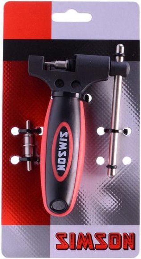 Simson Kettingpons De Luxe - Rood