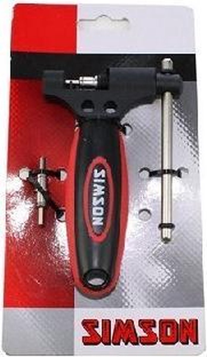 Simson Kettingpons De Luxe - Rood