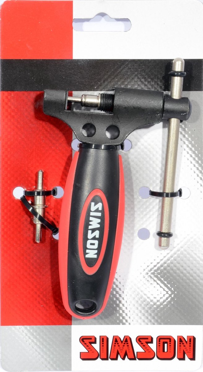 Simson Kettingpons De Luxe - Rood