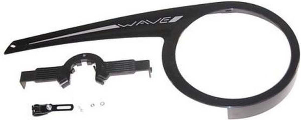 AXA Kettingscherm Wave 48T - - Zwart