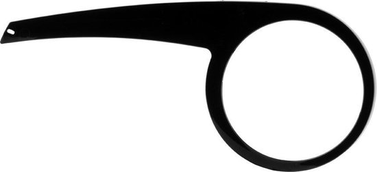 AXA Kettingscherm Wave 48T - - Zwart